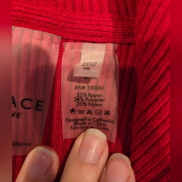 LSPACE x Anthropologie Jet Set Cropped Hoodie | Emboldened | Size M - Picture 6 of 8